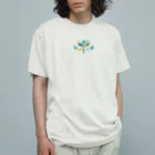 Shin〜HTのお店のヘルスケアロゴ オーガニックコットンTシャツ