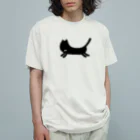 🙆🙆🙆shopのくろねこ Organic Cotton T-Shirt