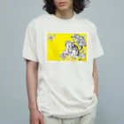 made blueのRetro Design Letter オーガニックコットンTシャツ