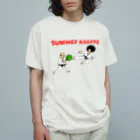 花くまゆうさくのサマー空手 Organic Cotton T-Shirt