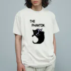 無真獣73号の彷徨える黒い亡霊の服・明色向け Asexual Pride Colors オーガニックコットンTシャツ