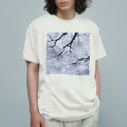 采-aya-の道中、冬 オーガニックコットンTシャツ