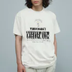 ぺちぺち工房 Pechi Pechi Atelierのちべっとすなぎつね タイポグラフィーver. Organic Cotton T-Shirt