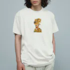 R.MUTT2024の向日葵とゴッホ オーガニックコットンTシャツ