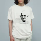 JOKERS FACTORYのGANDHI オーガニックコットンTシャツ