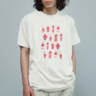 いちごパフェとか。のいちごパフェ オーガニックコットンTシャツ