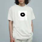 白川香翠　墨の雑貨の白川香翠　墨の雑貨　ドーナツ Organic Cotton T-Shirt