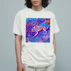 Fantastic FrogのFantastic Frog -Pastel Version- オーガニックコットンTシャツ