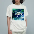 Fantastic FrogのFantastic Frog -White Ice Version- Organic Cotton T-Shirt