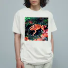 Fantastic FrogのFantastic Frog -Tropical Version- 유기농 코튼 티셔츠