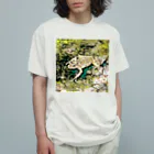 Fantastic FrogのFantastic Frog -Green Sketch Version- Organic Cotton T-Shirt