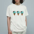 ZERO＊のチョコミントヒツジDX オーガニックコットンTシャツ