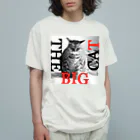 TAKUYA DESIGN WORKSのTHE BIG CAT オーガニックコットンTシャツ