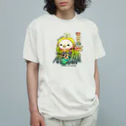 nekokoworksのアマビエ(カラーver.) オーガニックコットンTシャツ