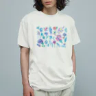 Coffret à bijouxの宇宙フラワーシリーズ Organic Cotton T-Shirt