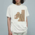 XXXのXXX(背面プリント) Organic Cotton T-Shirt