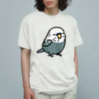 Cody the LovebirdのChubby Bird 大型セキセイインコ オーガニックコットンTシャツ