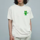 おばけ商店のおばけTシャツ＜河童＞ オーガニックコットンTシャツ