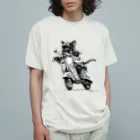 小田隆のネコべスパ2014 オーガニックコットンTシャツ