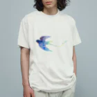 篠山。のツバメシルエット Organic Cotton T-Shirt