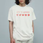 紙単衣 - kamihitoe -の梅結びの結び方 オーガニックコットンTシャツ