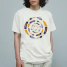 ワカボンドのフィッシュサークル Organic Cotton T-Shirt