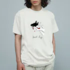 ないものねだりのHand Dog(ネイル) Organic Cotton T-Shirt