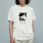 ないものねだりのHand Dog(shadow) オーガニックコットンTシャツ