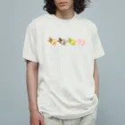 Satoshi Matsuuraのロールケーキ×ブタ オーガニックコットンTシャツ