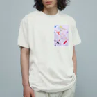 ATELIER SUIのシナプス オーガニックコットンTシャツ