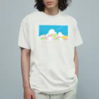 のぐちさきの入道雲とひこうき雲 Organic Cotton T-Shirt