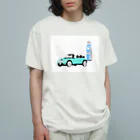 AVOCADOの車50s' オーガニックコットンTシャツ