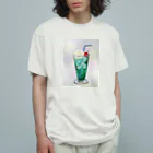 youmoreのメロンクリームソーダ Organic Cotton T-Shirt