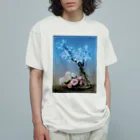 喃語のRoses and Lilies remix オーガニックコットンTシャツ