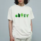 れなしやのカクタス🌵サボテン🌵 Organic Cotton T-Shirt