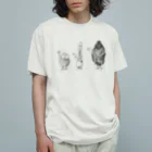 Kokuzoのウルシオさんとラッカさん、謎の商人H2O Organic Cotton T-Shirt