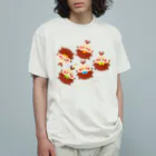 Illustrator イシグロフミカのかぶとむし オーガニックコットンTシャツ