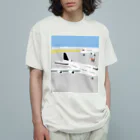 _mitoのAirport オーガニックコットンTシャツ