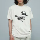 紫乃のキリッとしたヤマセミ Organic Cotton T-Shirt