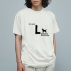onehappinessのMY LOVE LABRADOR RETRIEVER（ラブラドールレトリバー） Organic Cotton T-Shirt