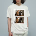 コンドリア水戸の仲良し兄弟猫グッズ Organic Cotton T-Shirt