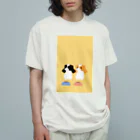 ふうふうたかの狆 オーガニックコットンTシャツ