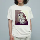 工房もりふくろうのモリフクロウ Organic Cotton T-Shirt