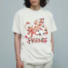 Benizakeの"Friend" Organic Cotton T-Shirt