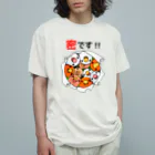 まめるりはことりの密です！コザクラインコさん【まめるりはことり】 オーガニックコットンTシャツ