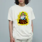 TRAVA design SHOPのハートブレイク オーガニックコットンTシャツ