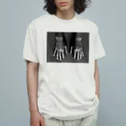 stereovisionのLOVE & HATE（愛＆憎悪） オーガニックコットンTシャツ