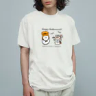 ないものねだりのハロウィンたまごと強がリス Organic Cotton T-Shirt