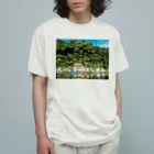 Ryusei Murakamiの熊野川パックラフト オーガニックコットンTシャツ