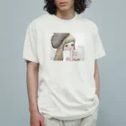 *Ice cream Social*のShiori03 オーガニックコットンTシャツ